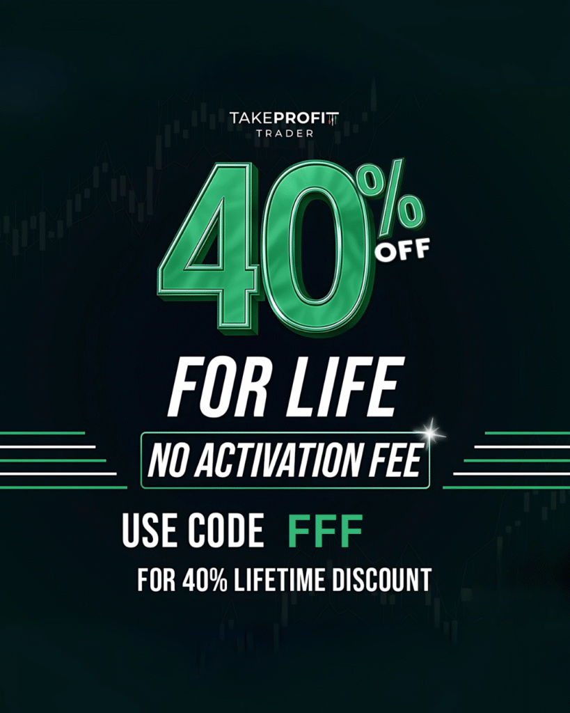TakeProfit Trader 40% Off